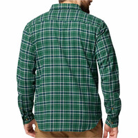 Columbia camisa montaña manga larga hombre Cornell Woods Flannel Long Sleeve Shirt vista trasera