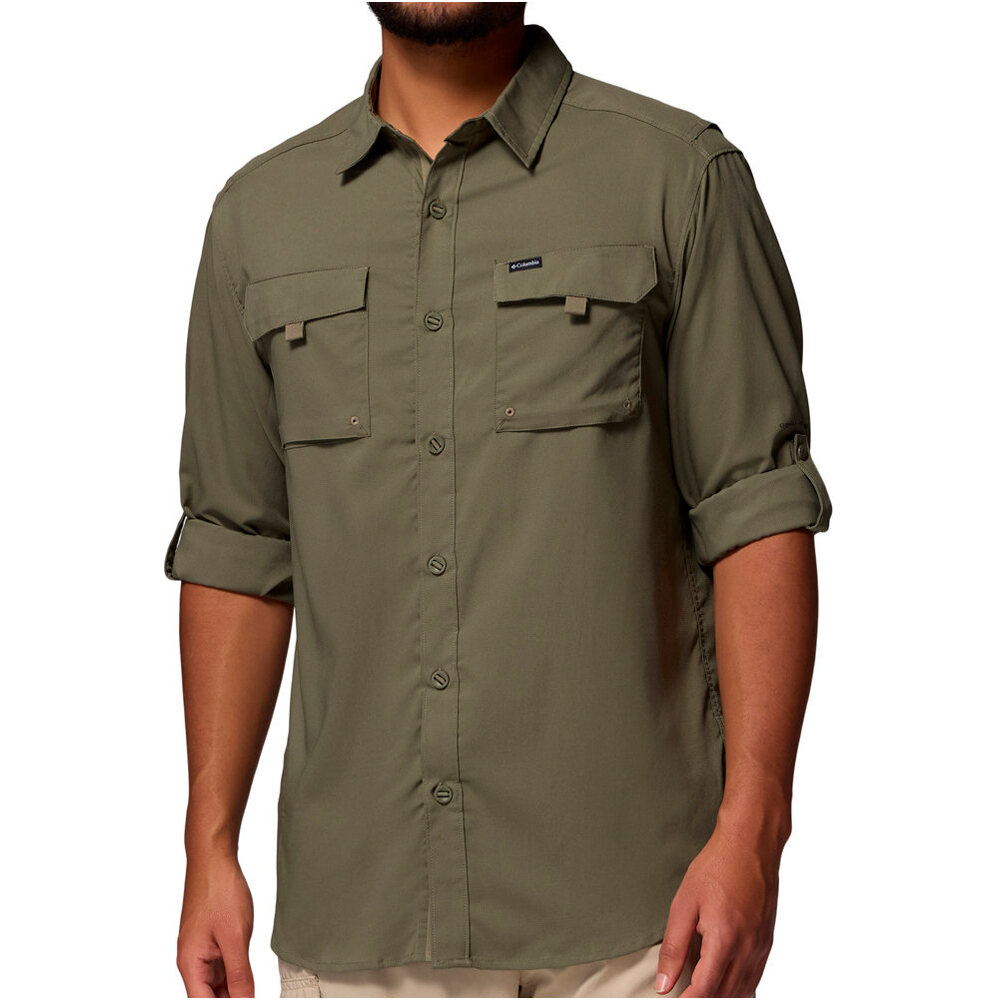 Columbia camisa montaña manga larga hombre Silver Ridge  Utility II LS Shirt 03