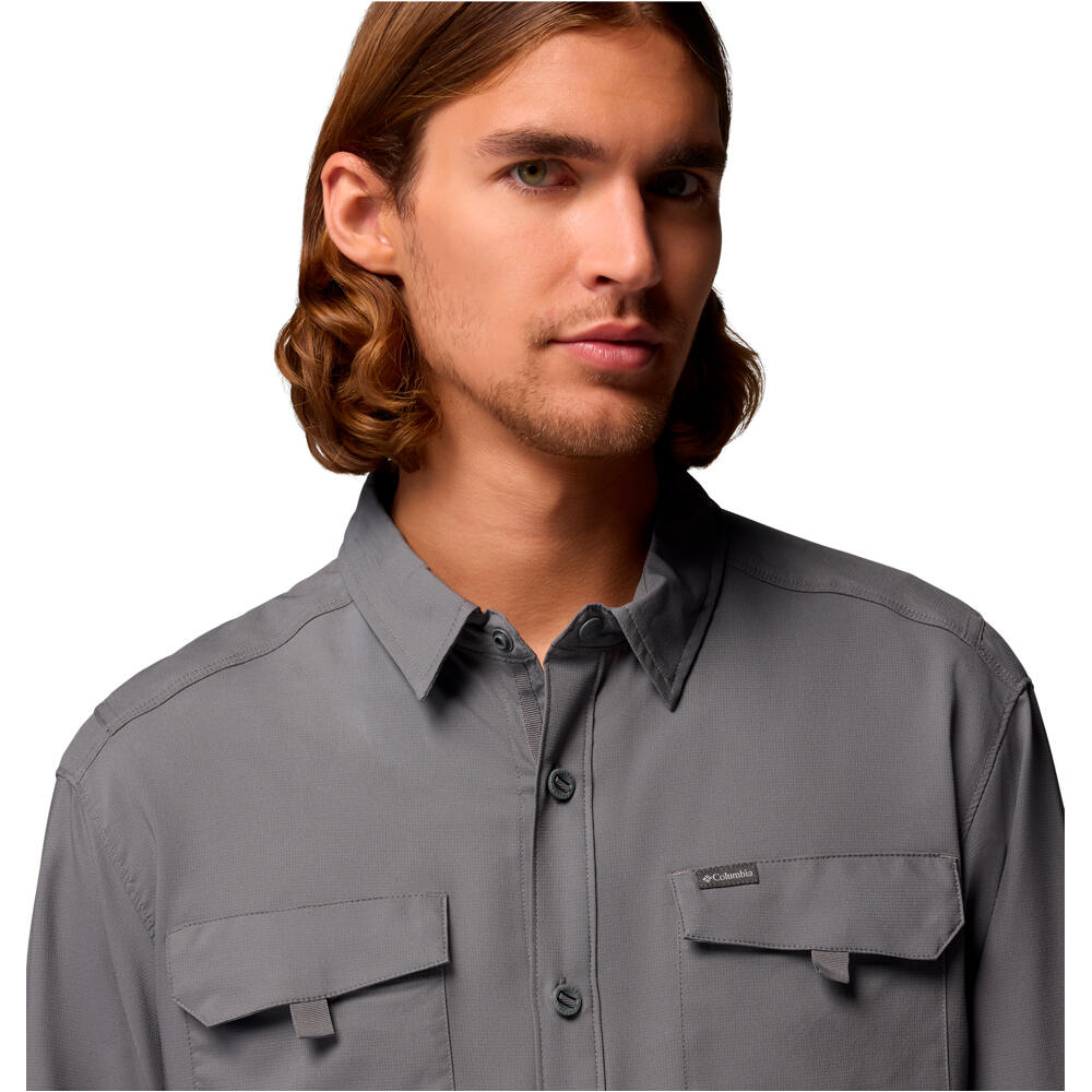 Columbia camisa montaña manga larga hombre Silver Ridge  Utility II LS Shirt 05
