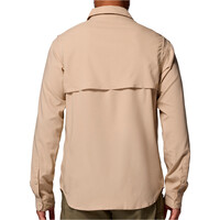 Columbia camisa montaña manga larga hombre Silver Ridge  Utility II LS Shirt vista trasera