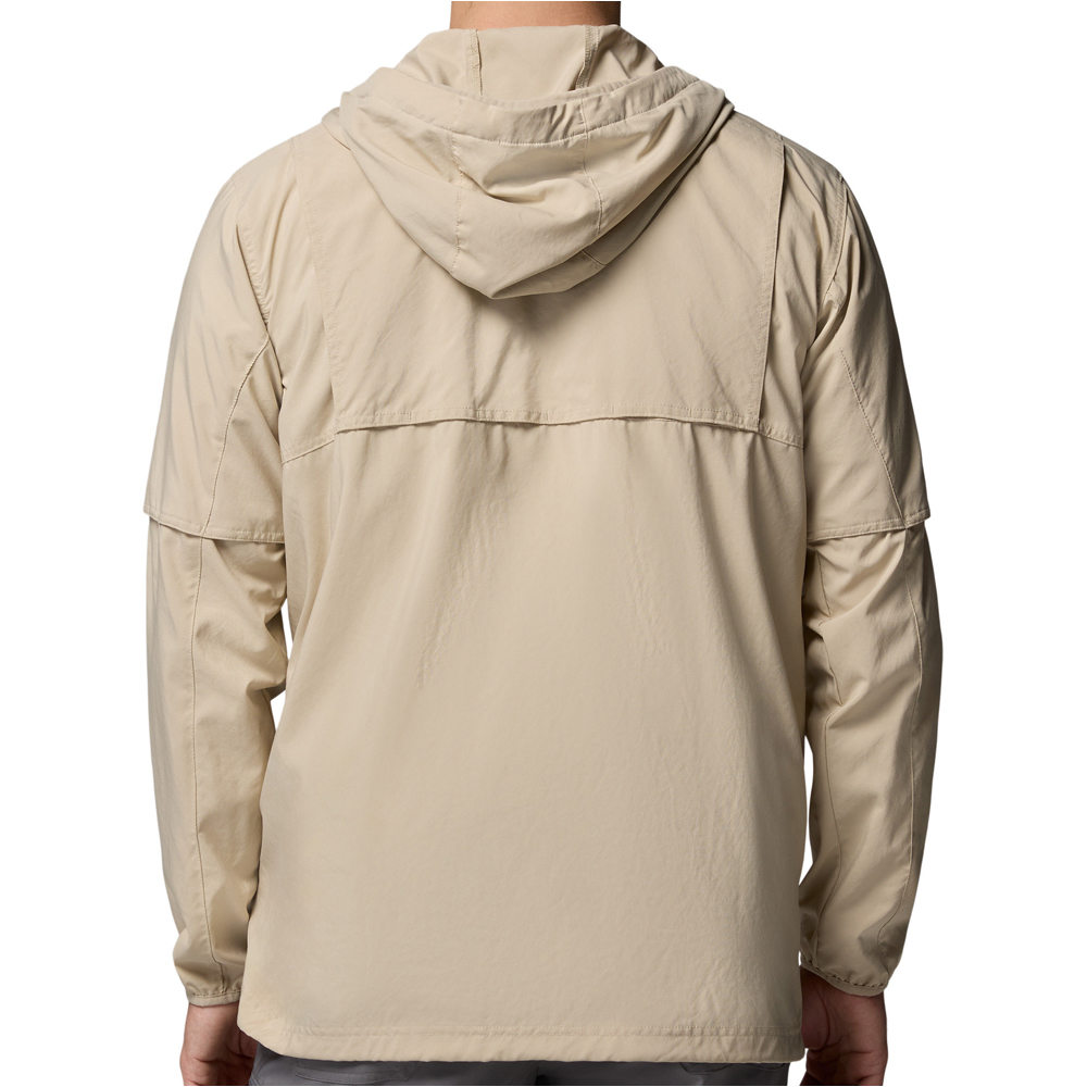 Columbia camisa montaña manga larga hombre Skien Valley Hooded LS Shirt vista trasera