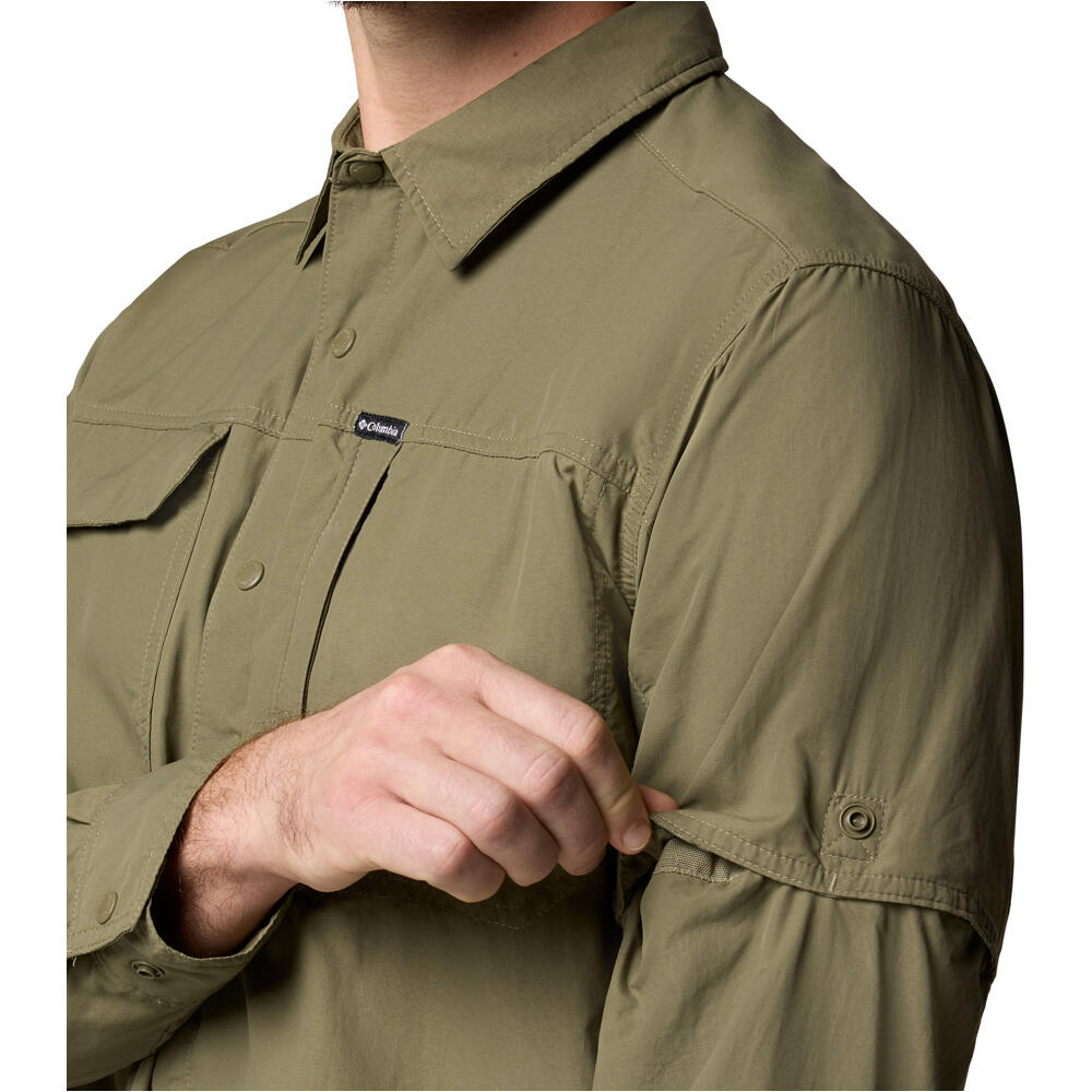 Columbia camisa montaña manga larga hombre Skien Valley  Long Sleeve Shirt 06