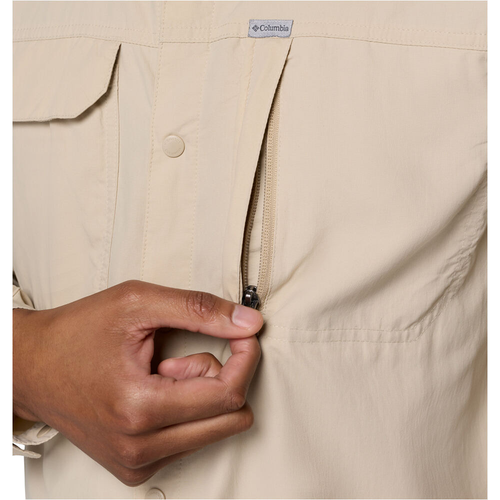 Columbia camisa montaña manga larga hombre Skien Valley  Long Sleeve Shirt 06