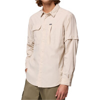 Columbia camisa montaña manga larga hombre Skien Valley Long Sleeve Shirt vista detalle