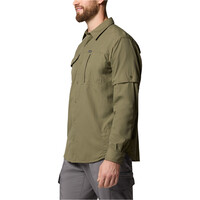 Columbia camisa montaña manga larga hombre Skien Valley  Long Sleeve Shirt vista detalle