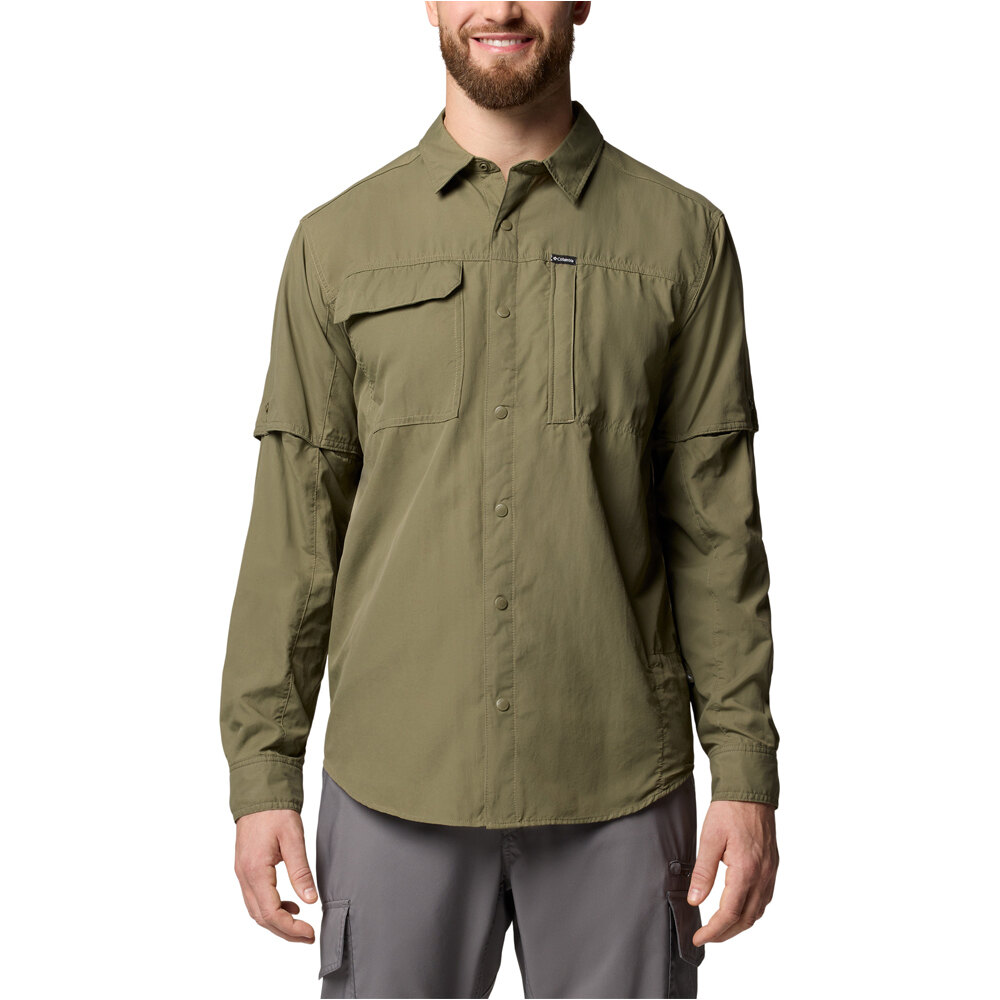 Columbia camisa montaña manga larga hombre Skien Valley  Long Sleeve Shirt vista frontal