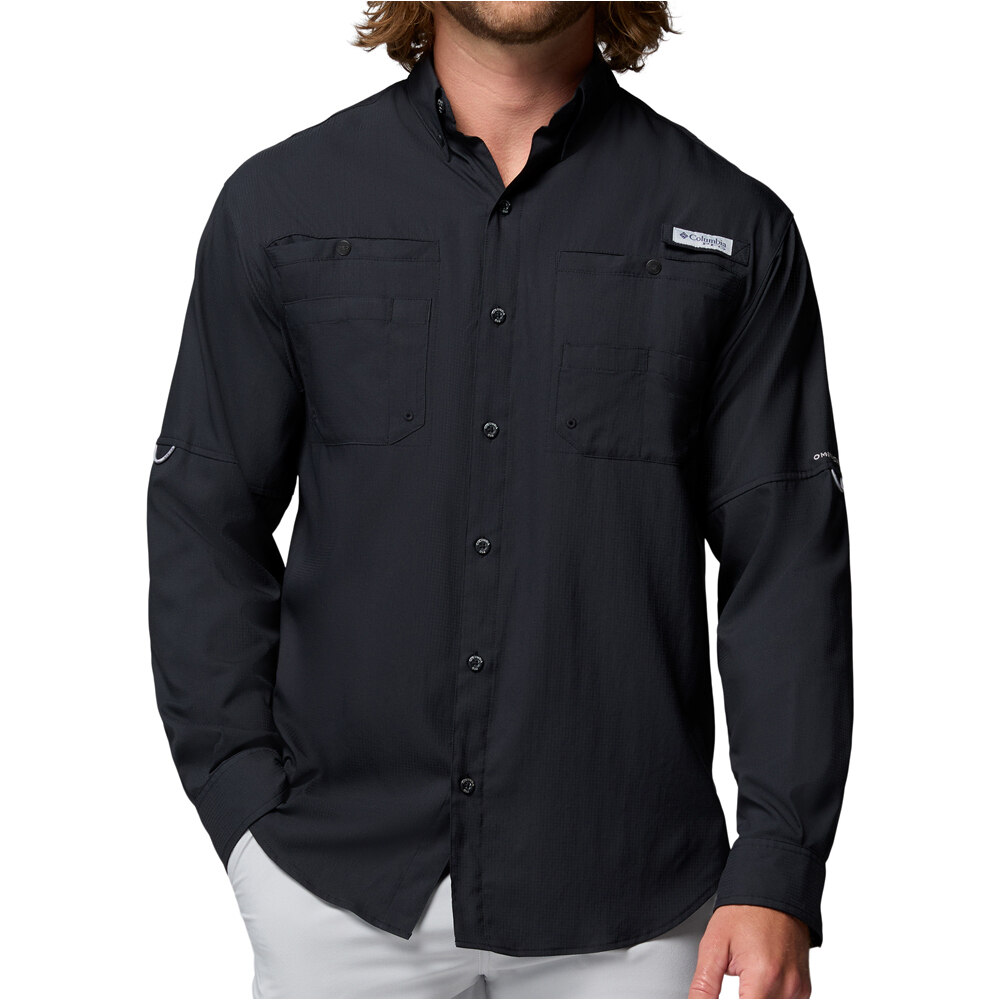 Columbia camisa montaña manga larga hombre Tamiami II LS Shirt vista frontal
