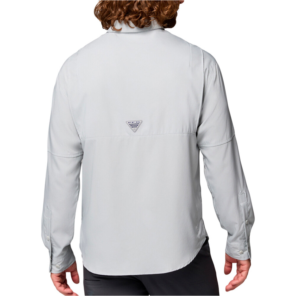 Columbia camisa montaña manga larga hombre Tamiami II LS Shirt vista trasera