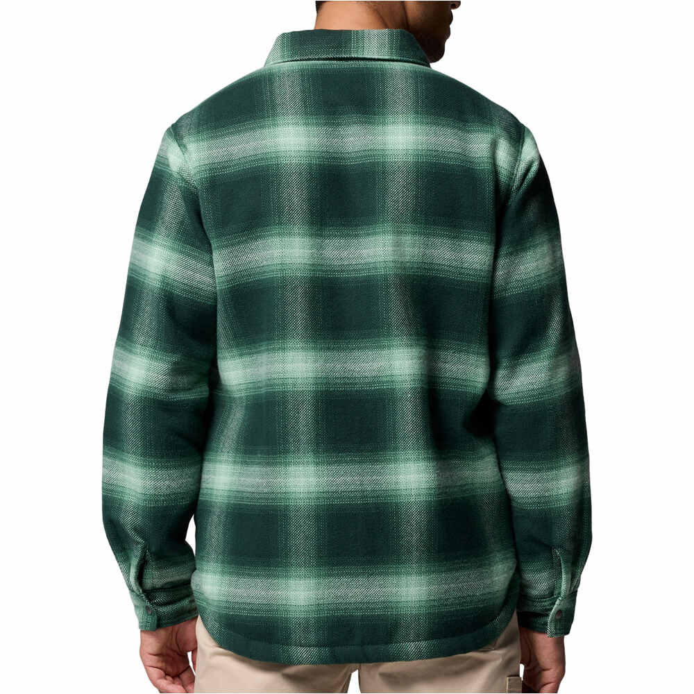 Columbia camisa montaña manga larga hombre Windward II Shirt Jacket vista trasera