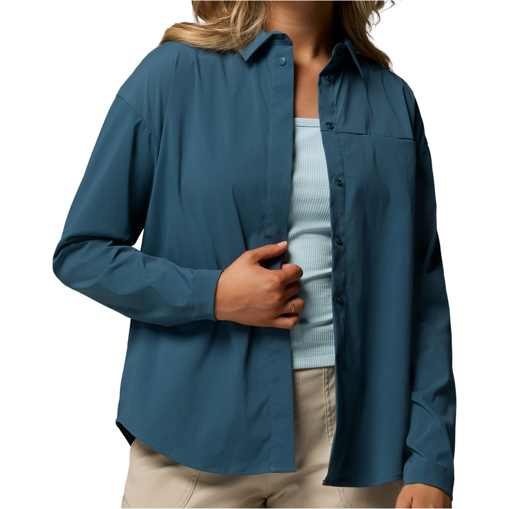 Columbia camisa montaña manga larga mujer Chill Creek LS Shirt 05