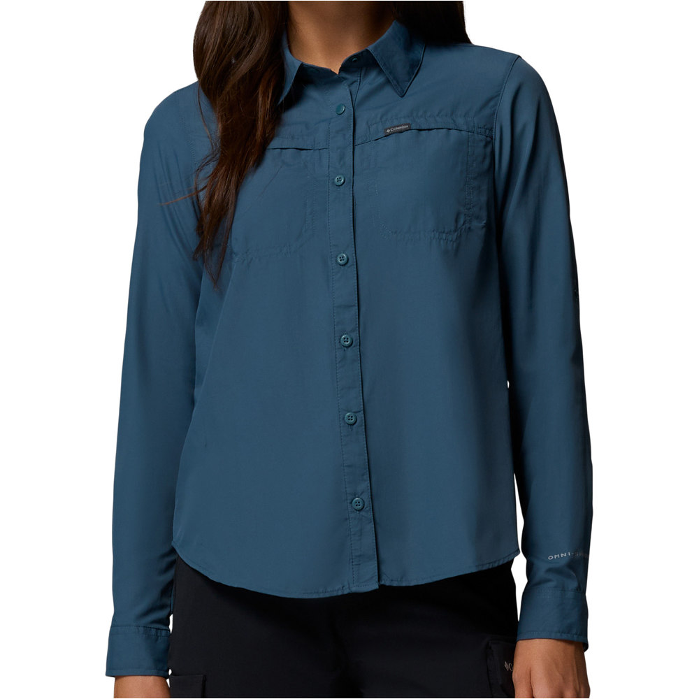 Columbia camisa montaña manga larga mujer Silver Ridge 3.0 EUR LS vista frontal