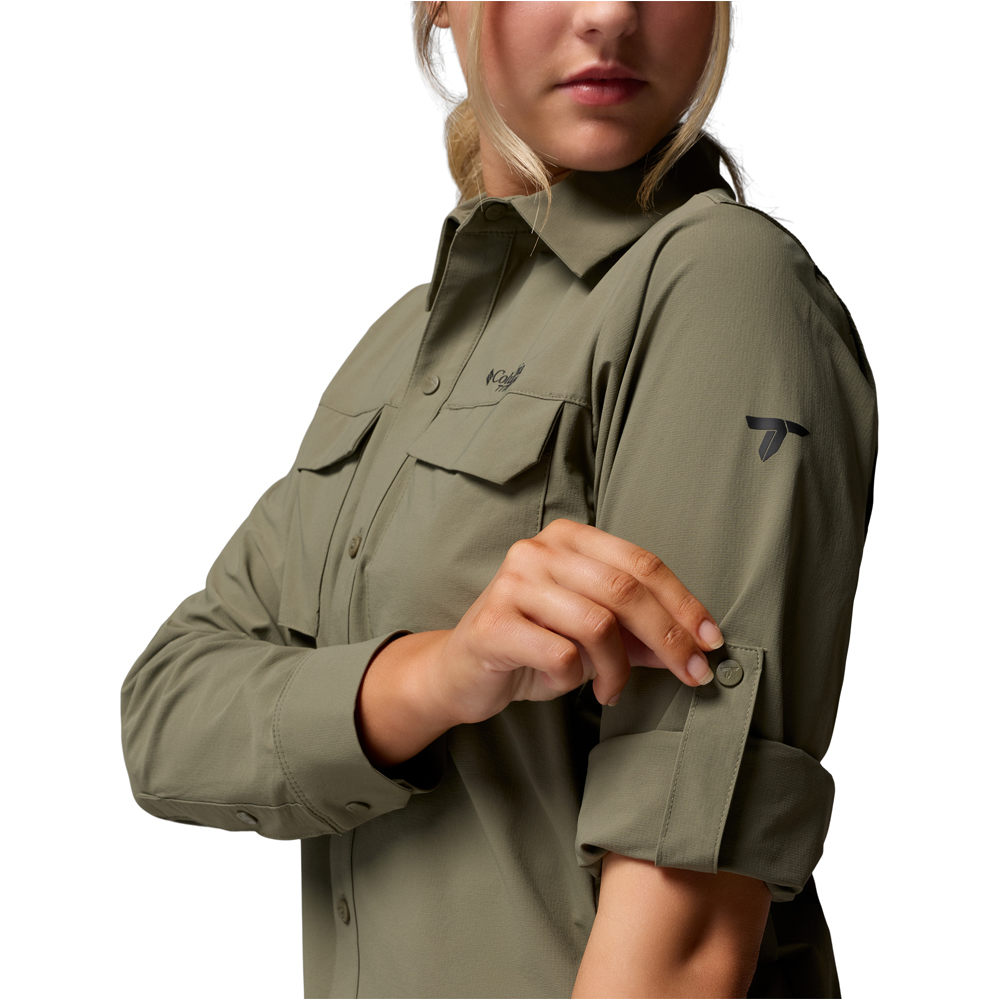 Columbia camisa montaña manga larga mujer Silver Ridge Elite EU Woven LS 05