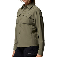 Columbia camisa montaña manga larga mujer Silver Ridge Elite EU Woven LS vista detalle