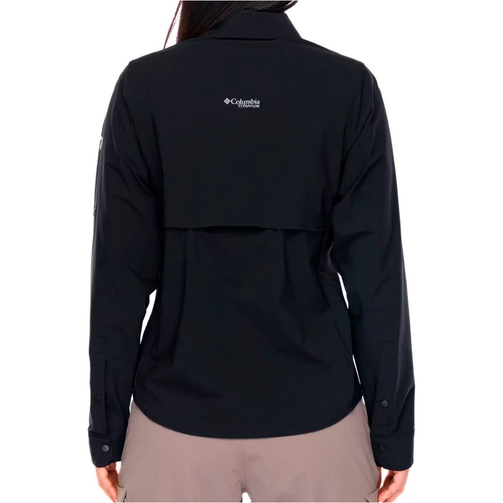 Columbia camisa montaña manga larga mujer Silver Ridge Elite EU Woven LS vista trasera