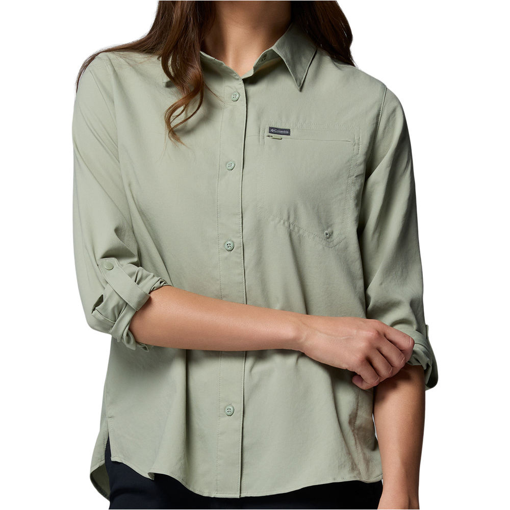 Columbia camisa montaña manga larga mujer Silver Ridge Utility II LS Shirt 03