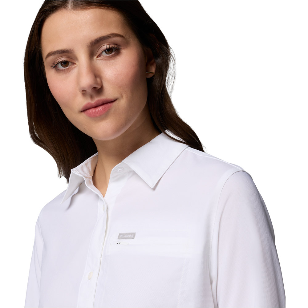 Columbia camisa montaña manga larga mujer Silver Ridge Utility II LS Shirt 05