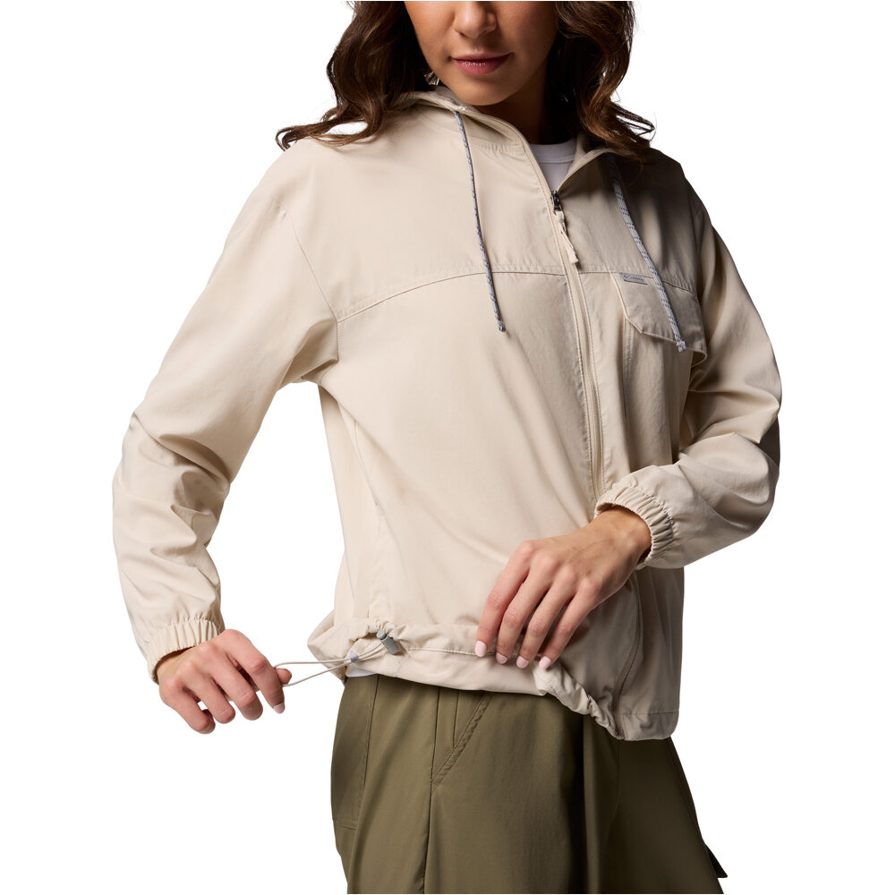 Columbia camisa montaña manga larga mujer Skien Valley Hooded LS Shirt 06