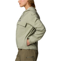 Columbia camisa montaña manga larga mujer Skien Valley Hooded LS Shirt vista detalle