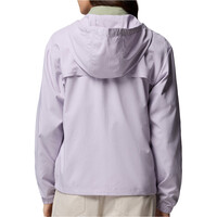 Columbia camisa montaña manga larga mujer Skien Valley Hooded LS Shirt vista trasera