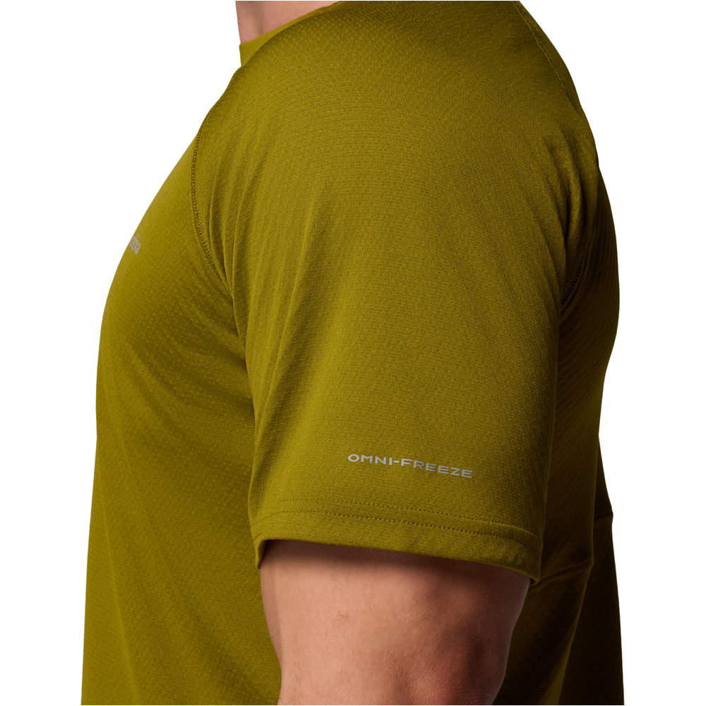 Columbia camiseta montaña manga corta hombre Alpine Chill Pro SS Crew 04