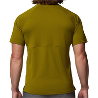 Columbia camiseta montaña manga corta hombre Alpine Chill Pro SS Crew vista trasera