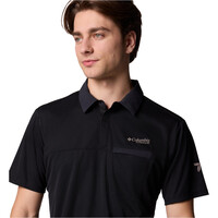 Columbia camiseta montaña manga corta hombre Cirque River Pro Polo 03