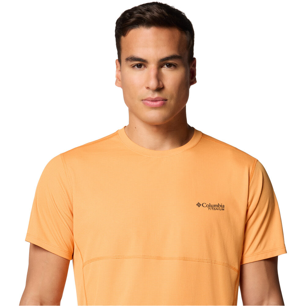 Columbia camiseta montaña manga corta hombre Cirque River  Pro SS Graphic Crew 03