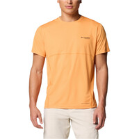 Columbia camiseta montaña manga corta hombre Cirque River  Pro SS Graphic Crew vista frontal