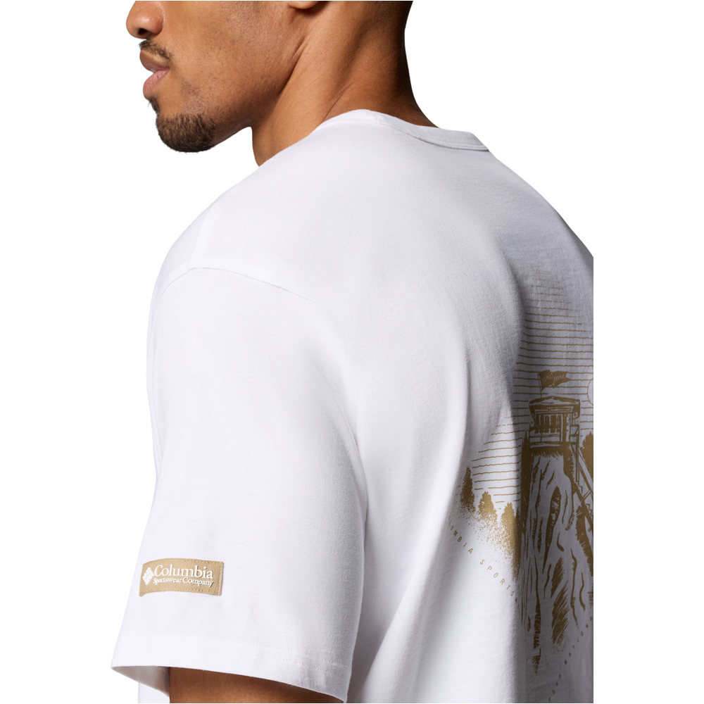 Columbia camiseta montaña manga corta hombre CSC Heavyweight Back Graphic Tee 05
