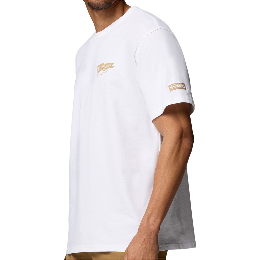 Columbia camiseta montaña manga corta hombre CSC Heavyweight Back Graphic Tee vista detalle