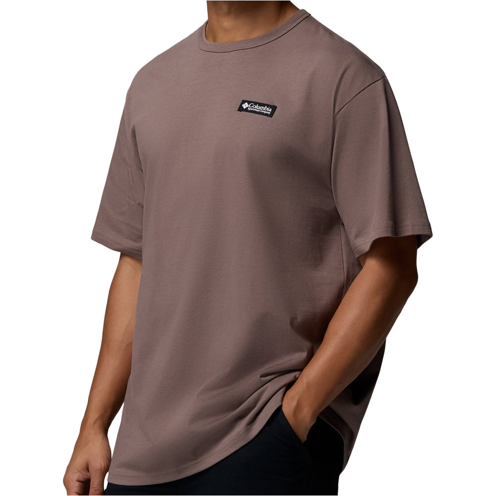 Columbia camiseta montaña manga corta hombre CSC Heavyweight Back Graphic Tee vista detalle