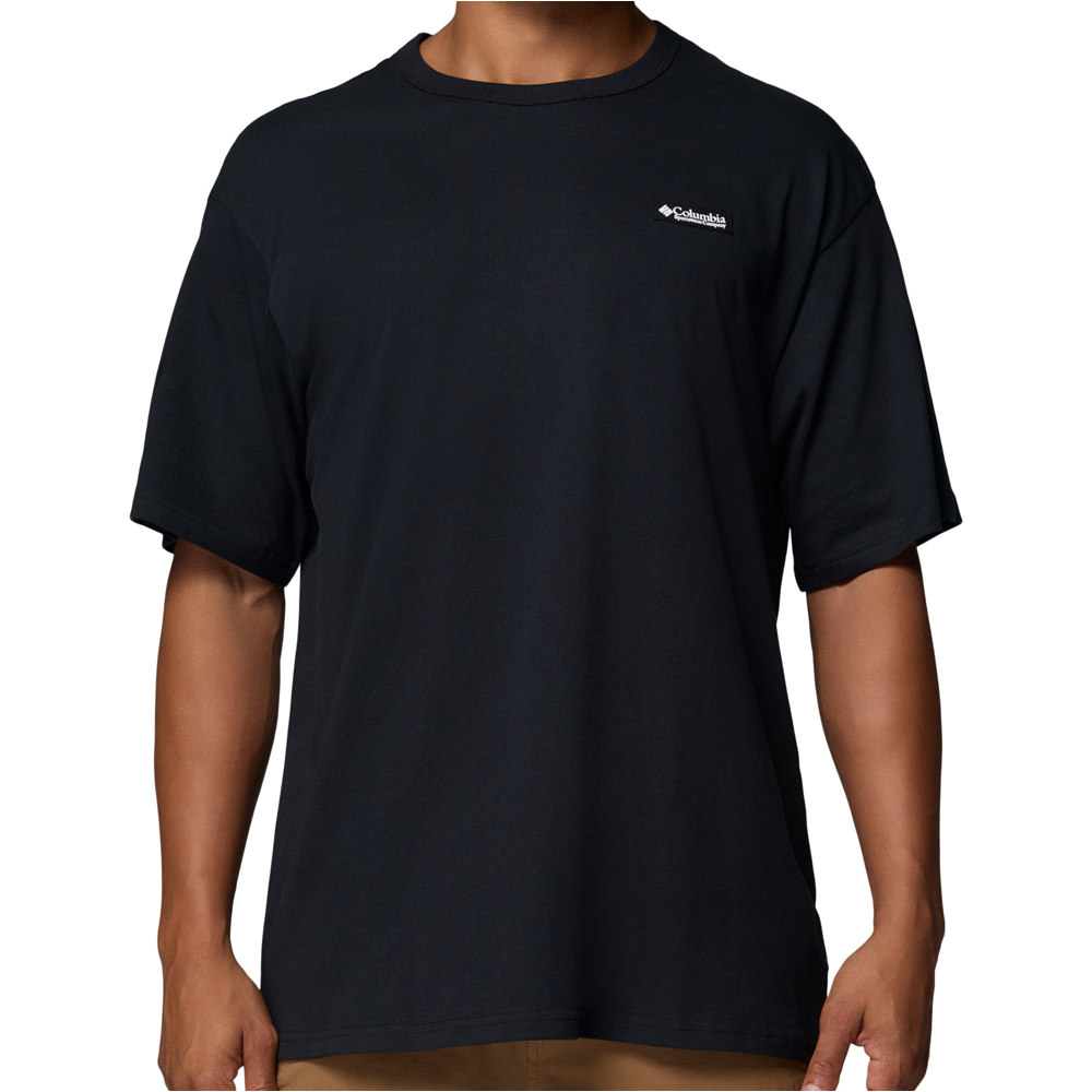 Columbia camiseta montaña manga corta hombre CSC Heavyweight Back Graphic Tee vista frontal