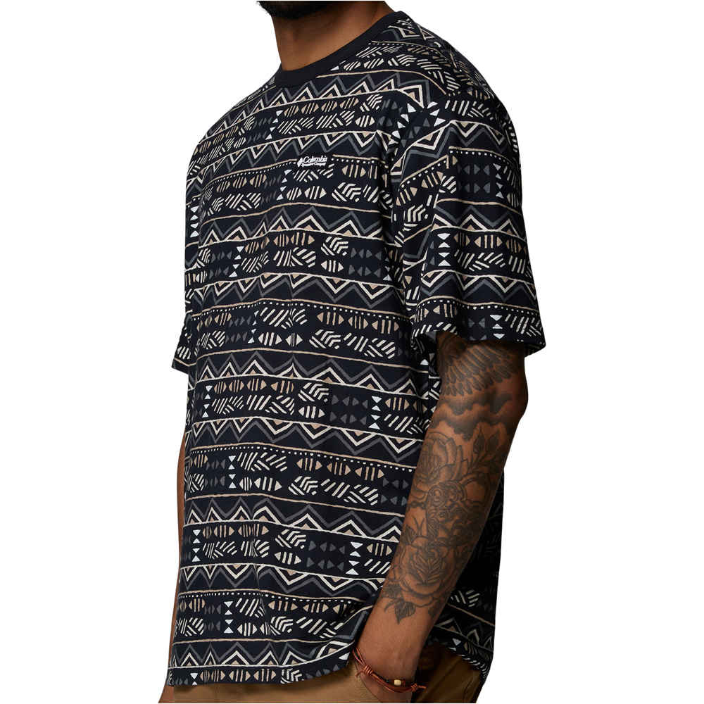 Columbia camiseta montaña manga corta hombre CSC Heavyweight Printed Tee vista detalle