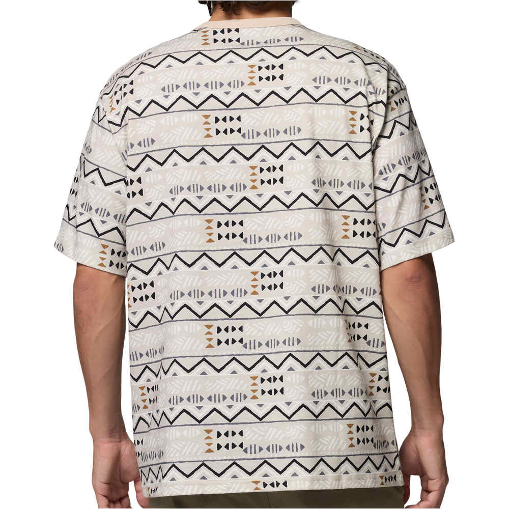 Columbia camiseta montaña manga corta hombre CSC Heavyweight Printed Tee vista trasera