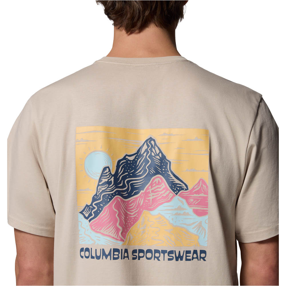 Columbia camiseta montaña manga corta hombre CSC  Outdoor Back Graphic Tee 04
