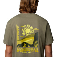 Columbia camiseta montaña manga corta hombre CSC  Outdoor Back Graphic Tee 04