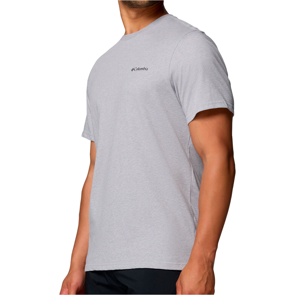 Columbia camiseta montaña manga corta hombre CSC  Outdoor Back Graphic Tee vista detalle