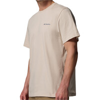 Columbia camiseta montaña manga corta hombre CSC  Outdoor Back Graphic Tee vista detalle