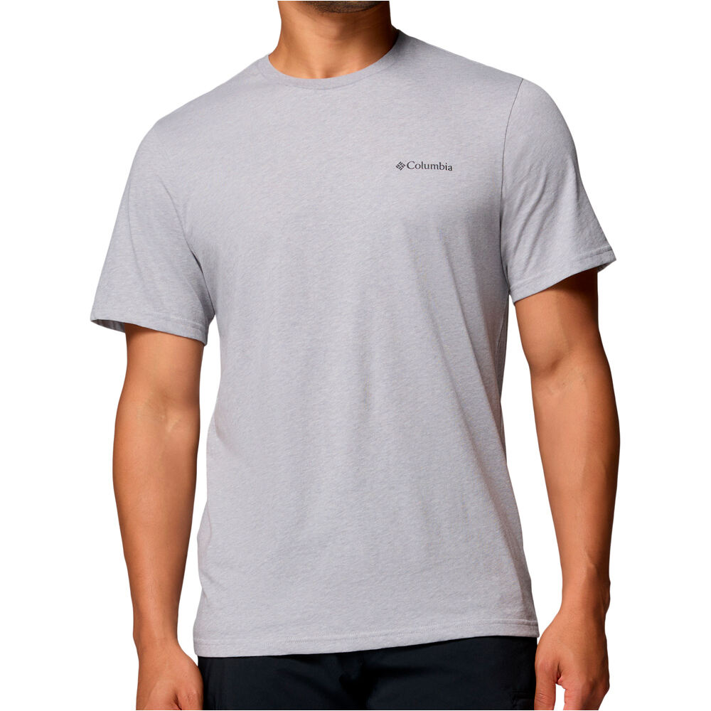 Columbia camiseta montaña manga corta hombre CSC  Outdoor Back Graphic Tee vista frontal