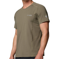 Columbia camiseta montaña manga corta hombre Diamond Peak Pro Short Sleeve vista detalle