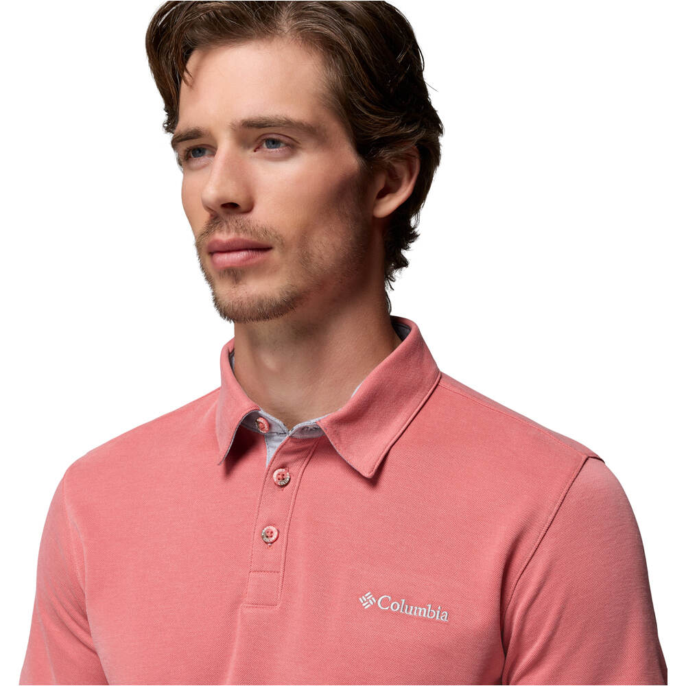 Columbia camiseta montaña manga corta hombre Nelson Point  Polo 03