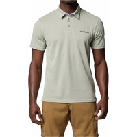 Columbia camiseta montaña manga corta hombre Nelson Point  Polo vista frontal