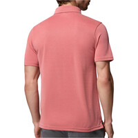 Columbia camiseta montaña manga corta hombre Nelson Point  Polo vista trasera