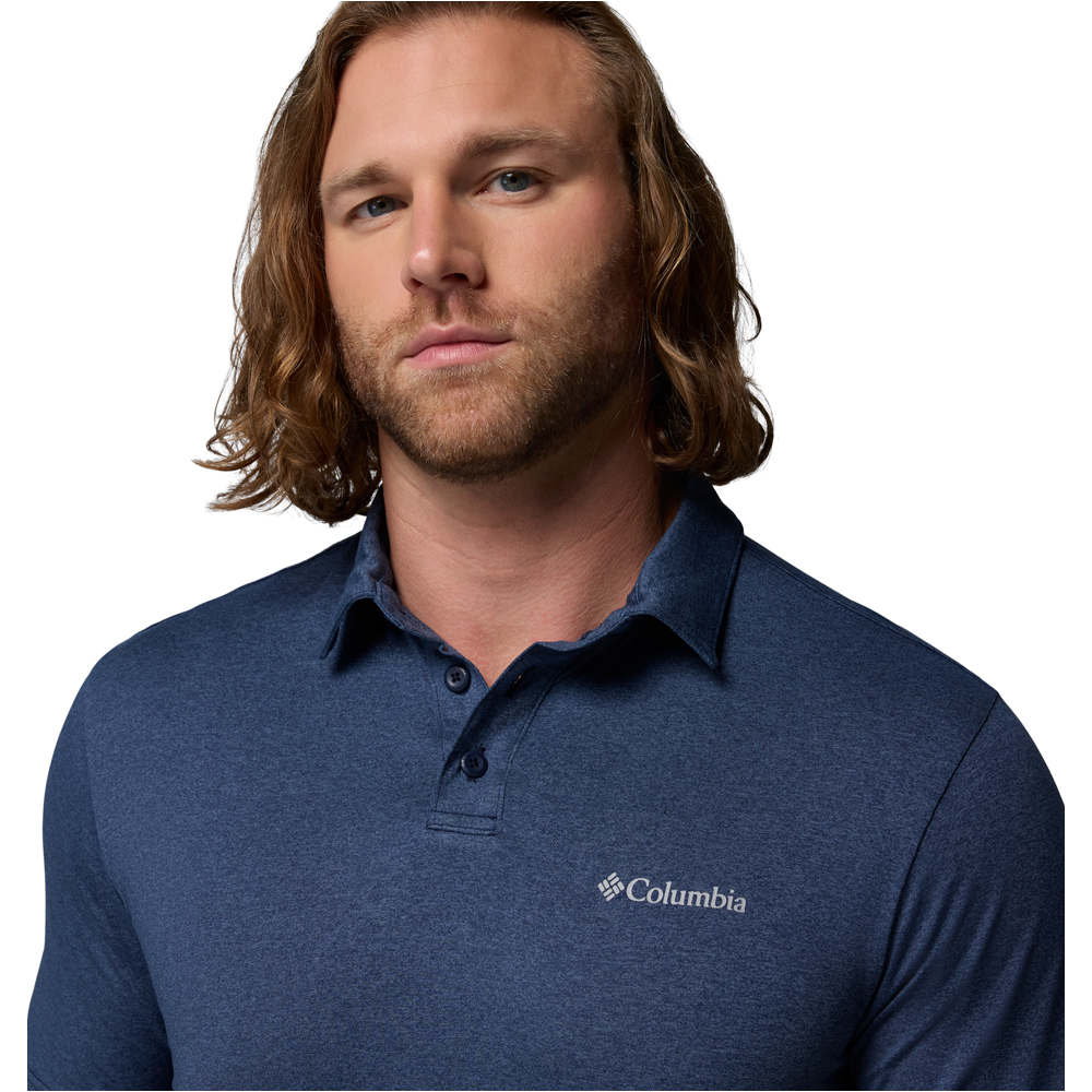 Columbia camiseta montaña manga corta hombre Parsons Point  Polo 03