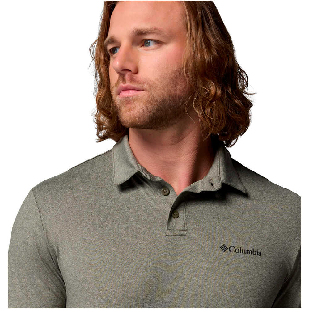 Columbia camiseta montaña manga corta hombre Parsons Point  Polo 03