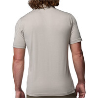 Columbia camiseta montaña manga corta hombre Parsons Point Polo vista trasera
