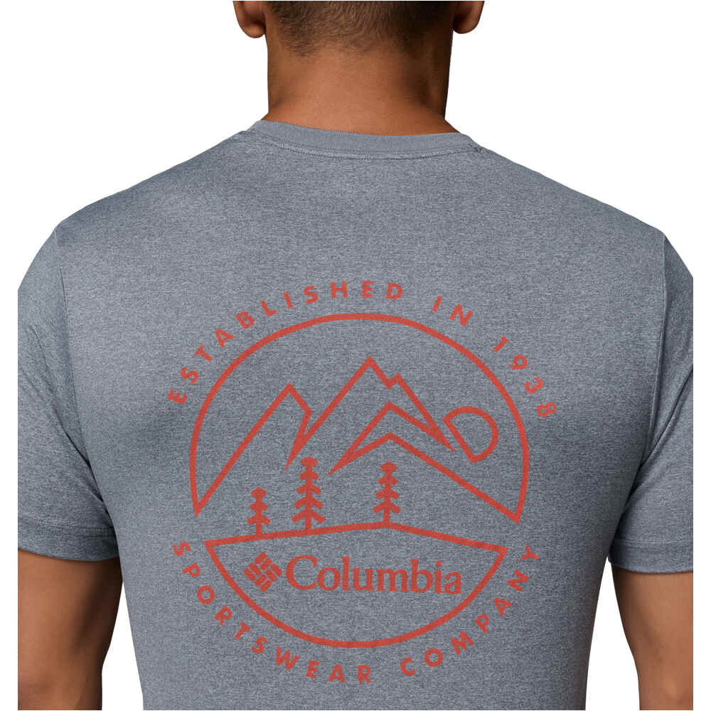 Columbia camiseta montaña manga corta hombre Parsons Point  SS Back Graphic Tee 04