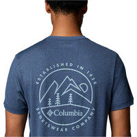 Columbia camiseta montaña manga corta hombre Parsons Point  SS Back Graphic Tee 04