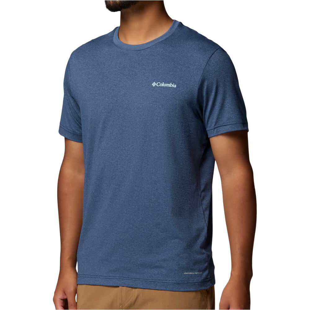 Columbia camiseta montaña manga corta hombre Parsons Point  SS Back Graphic Tee vista detalle