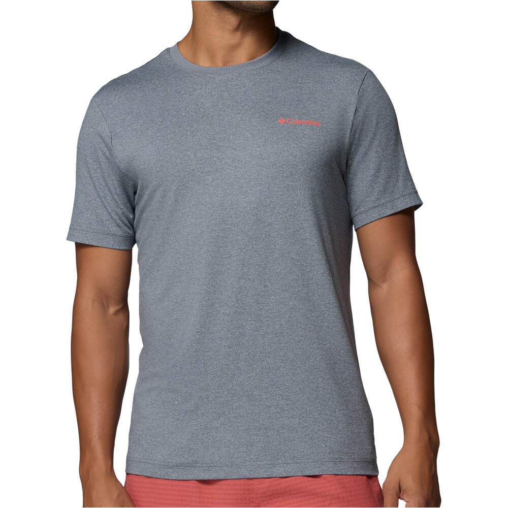 Columbia camiseta montaña manga corta hombre Parsons Point  SS Back Graphic Tee vista frontal